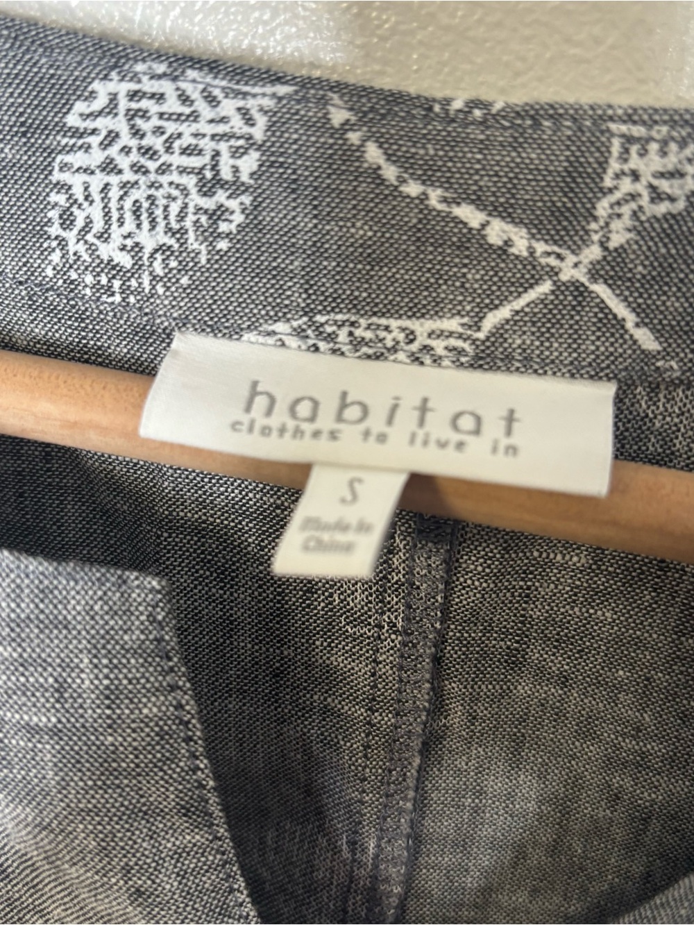 Habitat clothes to live in Linen/Cotton Blend Dress Size Small - Picture 4 of 8